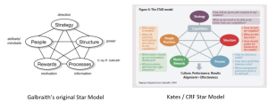 Figure 1. Evolution of the Galbraith Star Model 