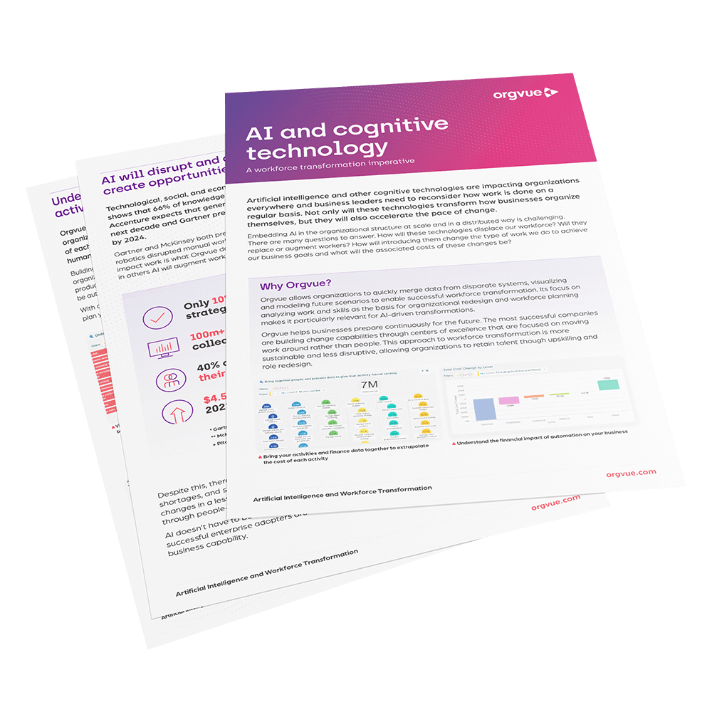 AI and cognitive technology solution brief