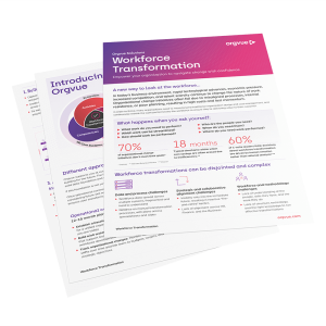 Workforce Transformation Software Platform | Orgvue
