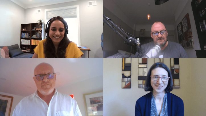 Shradha Prakash, Rupert Morrison, Richard Lucas, and Jodie Goulden