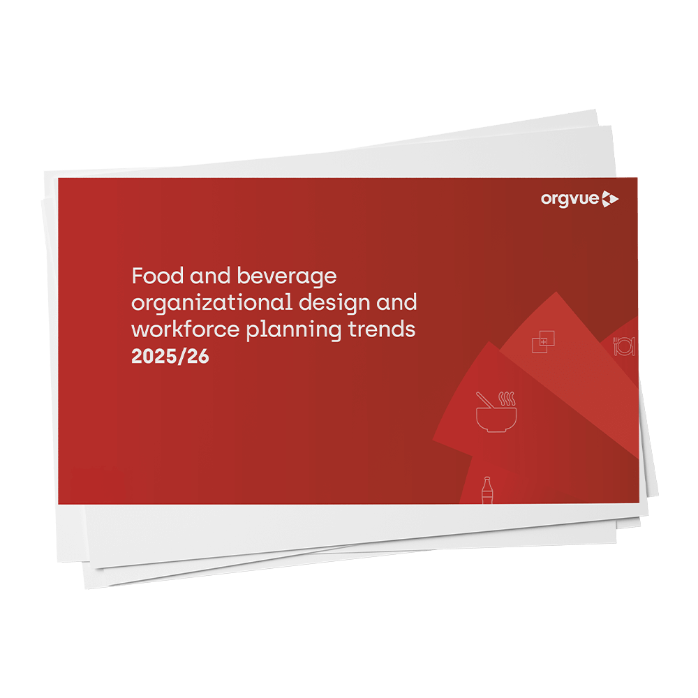 Preview image of the ebook 'Food and beverage organizational design and workforce planning trends 2025/26