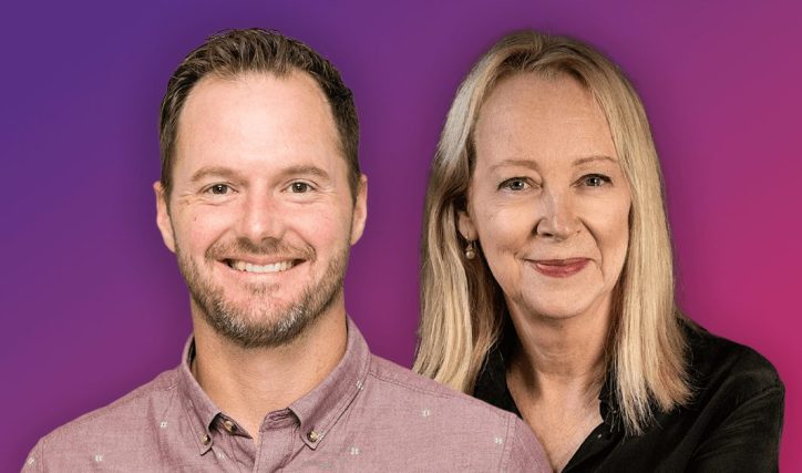 Ross Hill and Professor Lynda Gratton