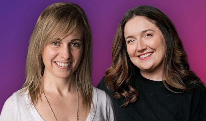 Jenny Manthei and Catherine Germinario