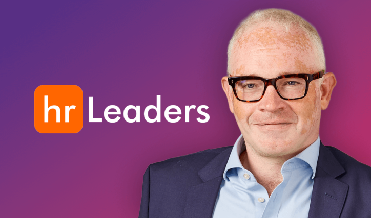 Orgvue CEO Oliver Shaw alongside the HR Leaders logo